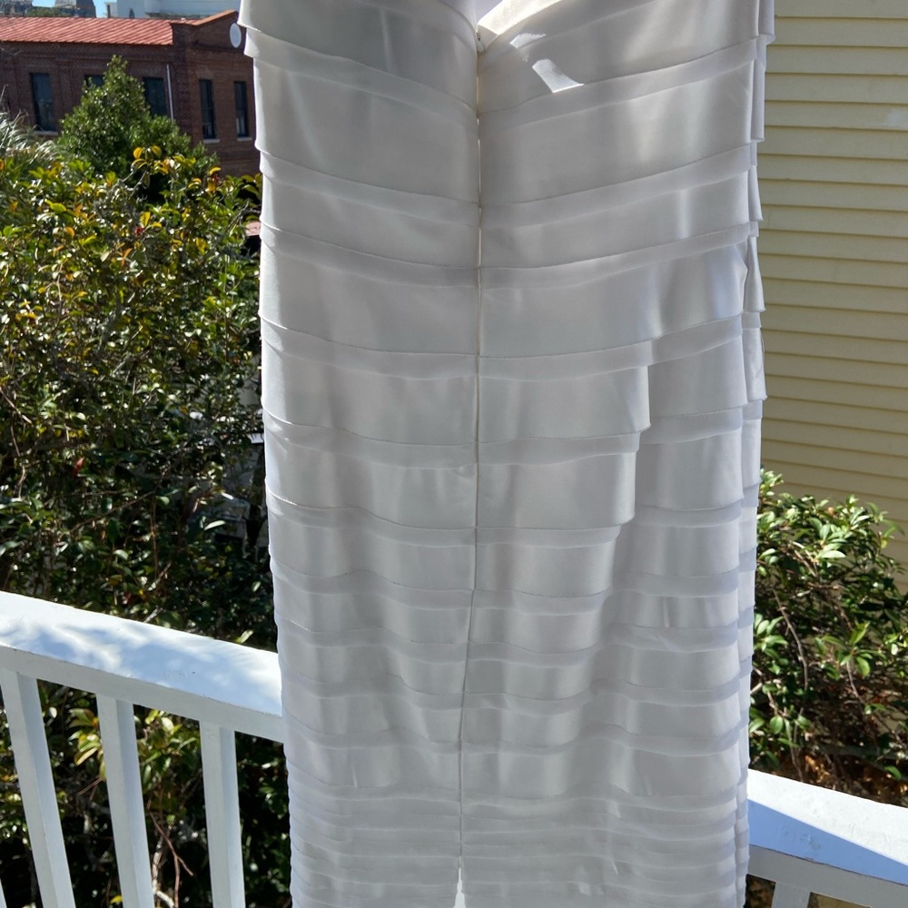 White House Black Market white dress
